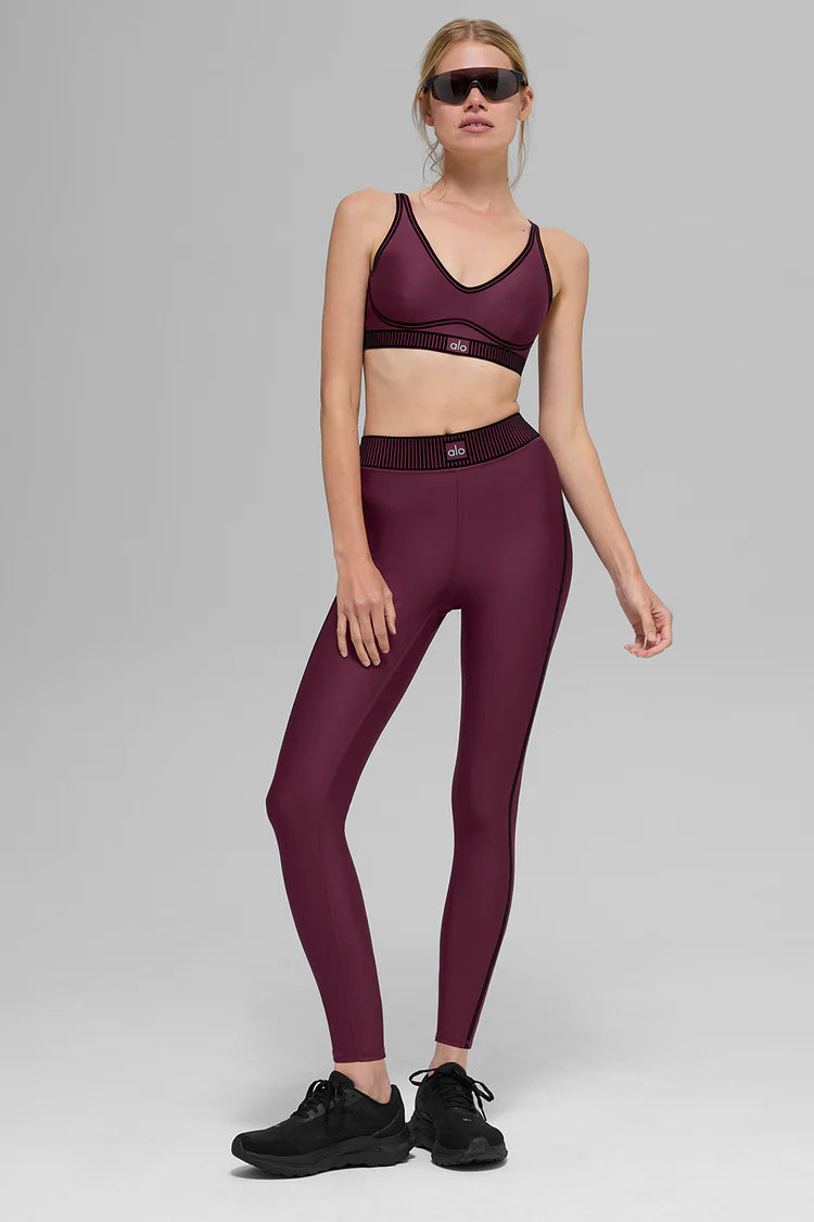 Airlift High-Waist 7/8 Line Up Legging and Top Alo Yoga