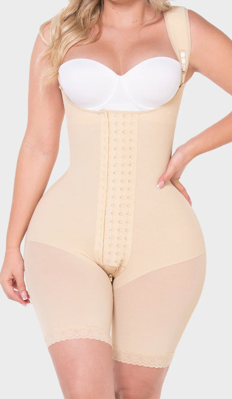 F-00489- Faja tipo reloj de arena con capacidad ULTRA en cadera MyD