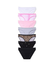 VS 7 pack panties tipo bikini estilo algodón
