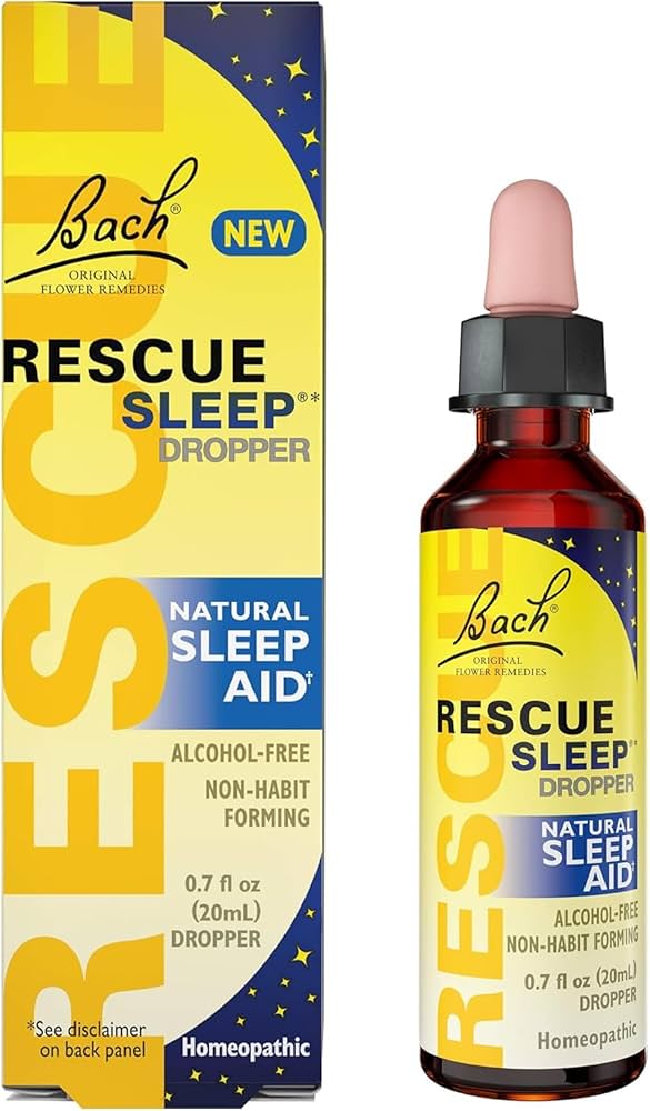 Bach Rescue remedy líquido para dormir, 20 ml