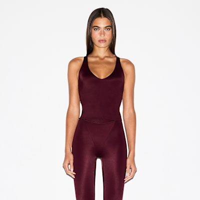 NIKESKIMS shine v Neck tank top