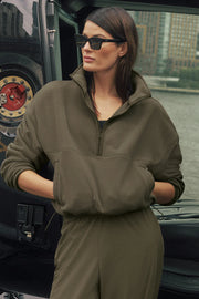 Polar fleece retreat cover up ALO YOGA
