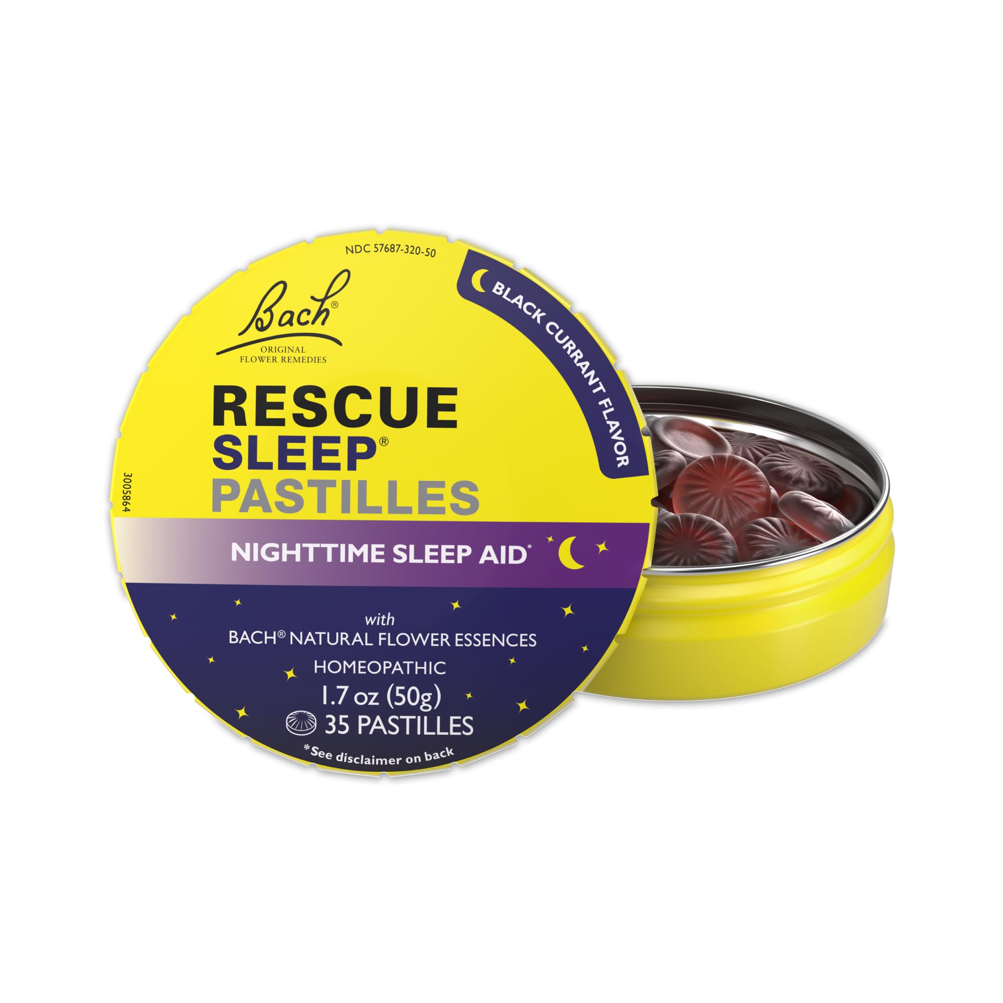 Bach Rescue sleep pastilles, 35 ct