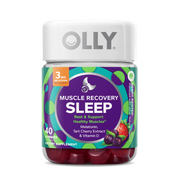 Olly, muscle recovery sleep, 40 gummies