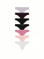 7 pack seamless thong panties VS