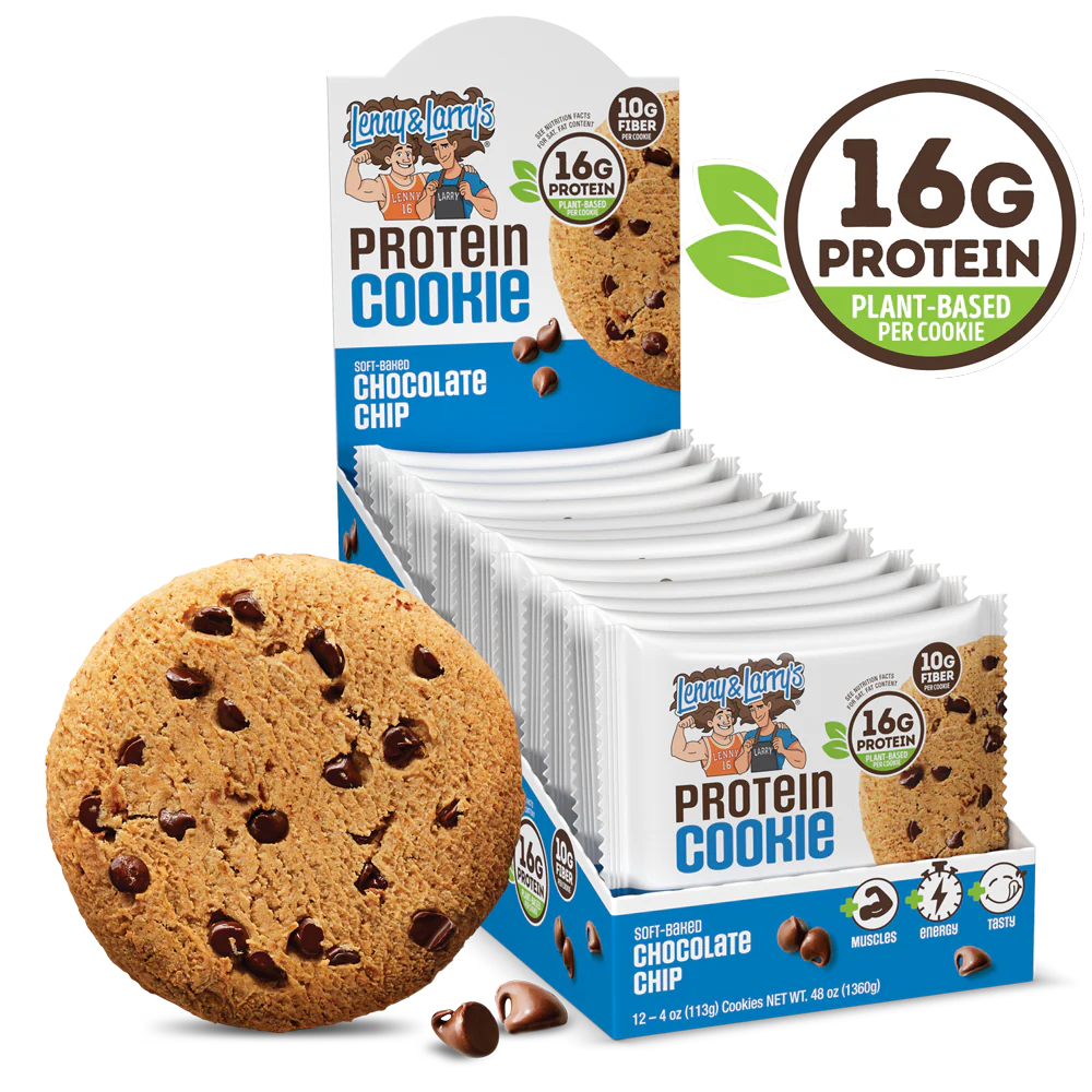 Lenny & Larrys, chocolate chip protein cookie 16 gr proteína , 113gr