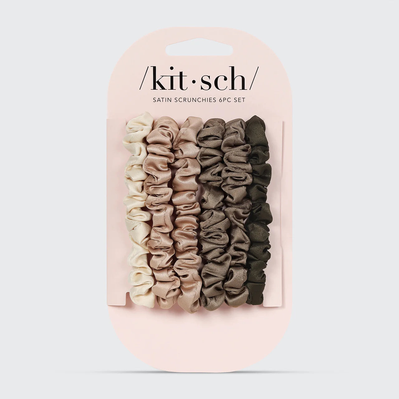 Kitsch, cometerla de satén pequeños, 6 piezas