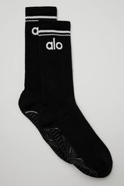 Womens throwback barre sock ALO YOGA