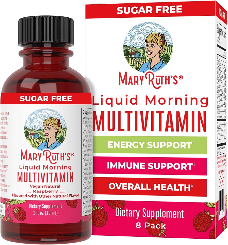Mary ruth, Multivitaminico liquido travel size, 8 unidades