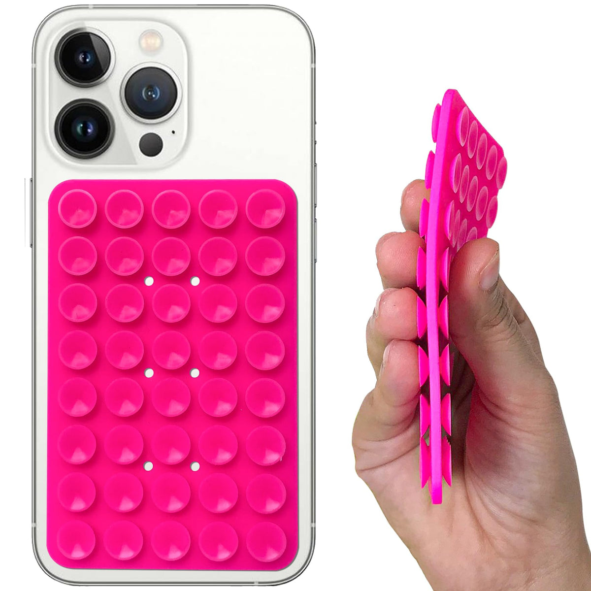 StickyGripy Ventosa de goma de doble cara para teléfono