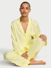 VS pijama manga larga con logo