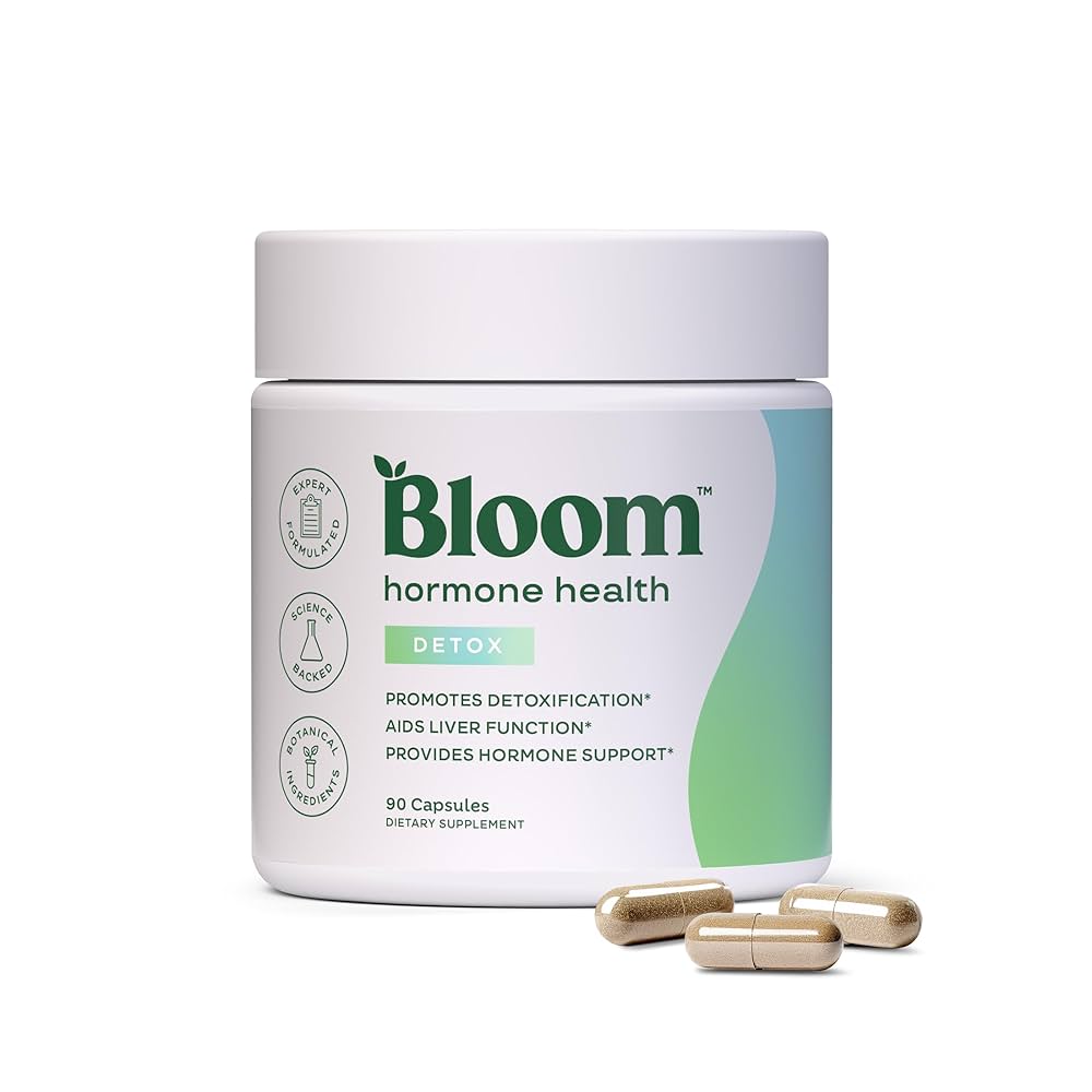 Bloom apoyo hormonal y salud hepatica, 90 unidades
