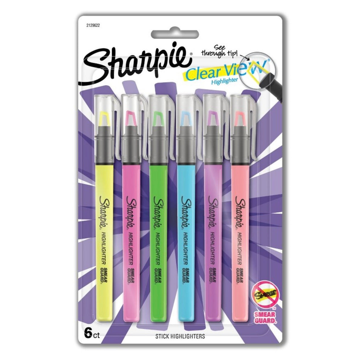 Sharpie, resaltadores 6 unidades