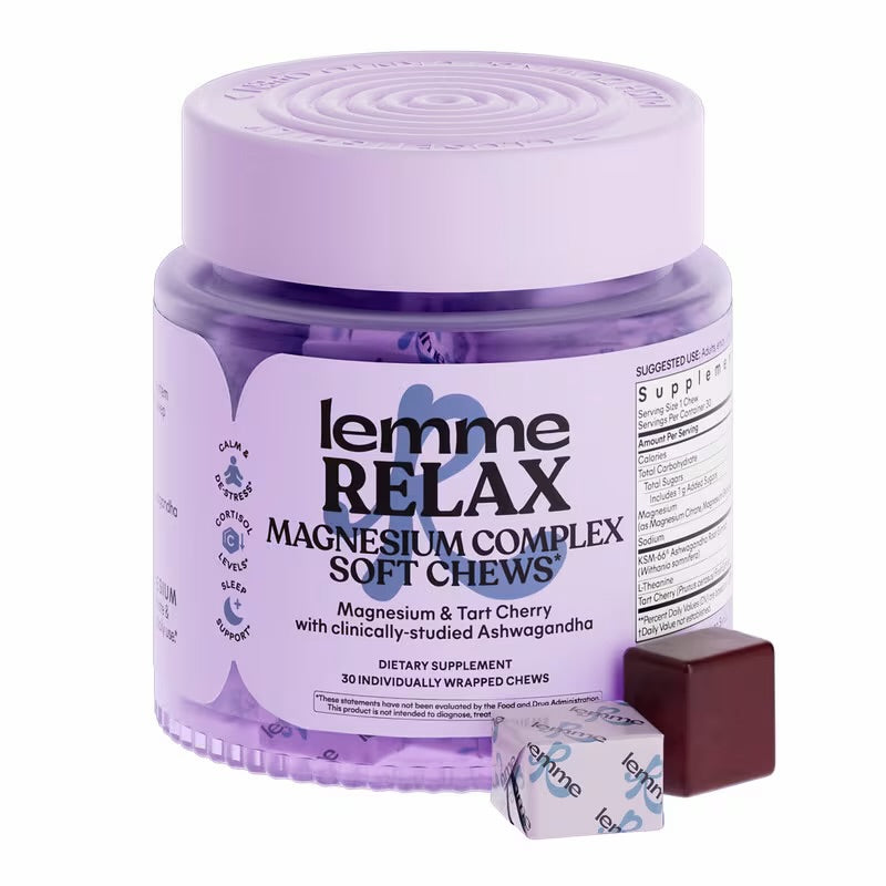 Lemme relax magnesium soft chews