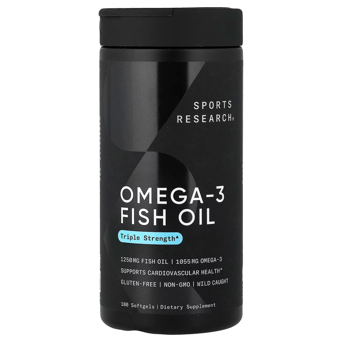 Omega 3 Aceite de pescado, Sport Research, 180 cápsulas