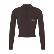 NikeSKIMS Ribbed Seamless
Women's Cropped Full-Zip Jacket
