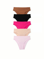 PINK 5 pack panties cheeky algodón