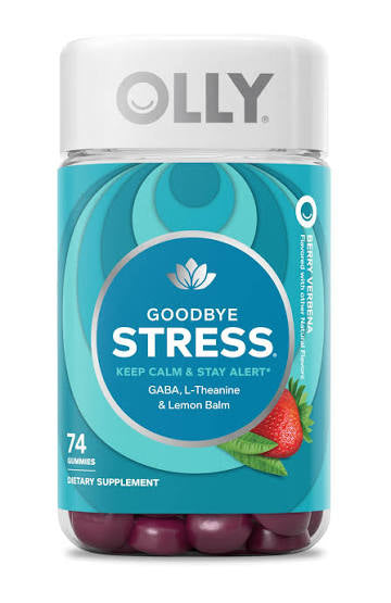 Olly, good bye stress en gomitas, 74 unidades