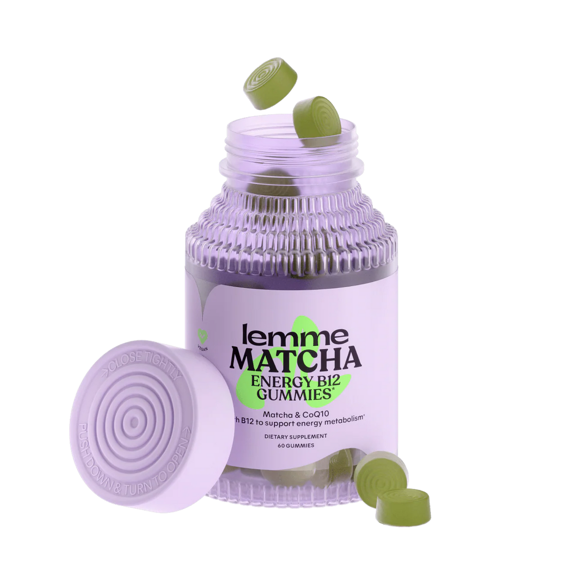 Lemme Matcha gummies, 60 unidades