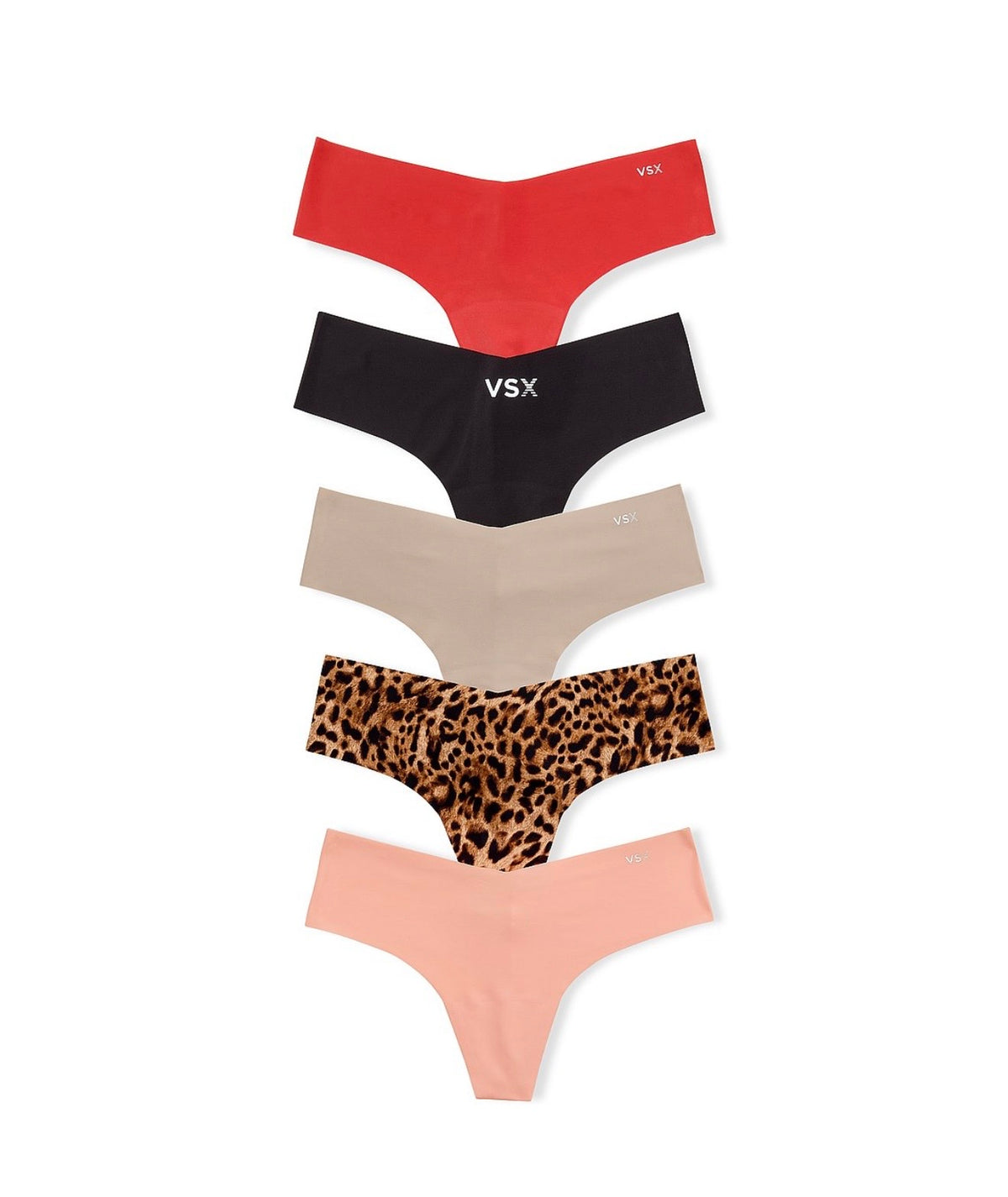VS 5 pack no show thong panties
