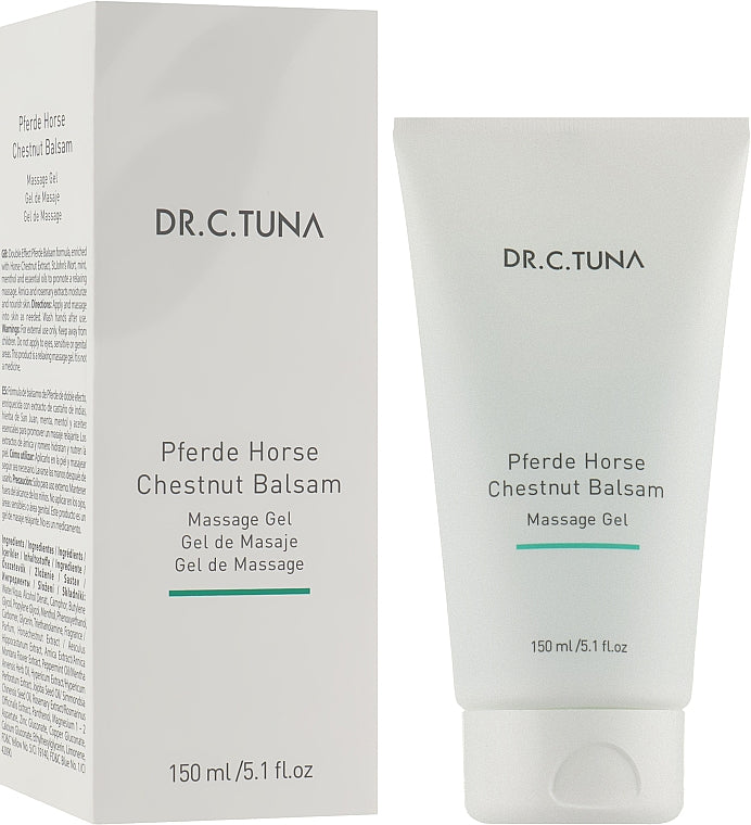 Gel de Masaje Bálsamo de Castaño de Indias Pferde. FARMASI
Ideal para masaje relajante para después de un entrenamiento diario y largas horas de estar de piel