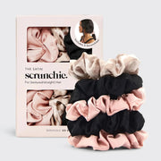 Scrunchie satin, 5 pcs