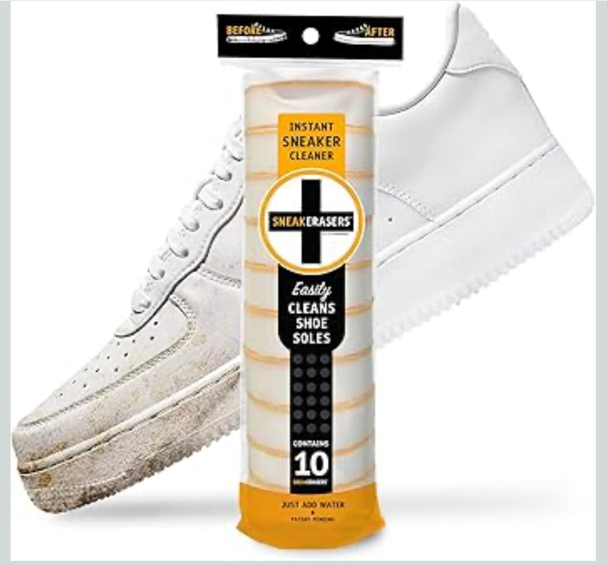 Esponjas para limpiar zapatos, 10 unidades