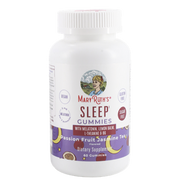 Mary ruth, sleep gomitas de melatonina para dormir, 60 unidades