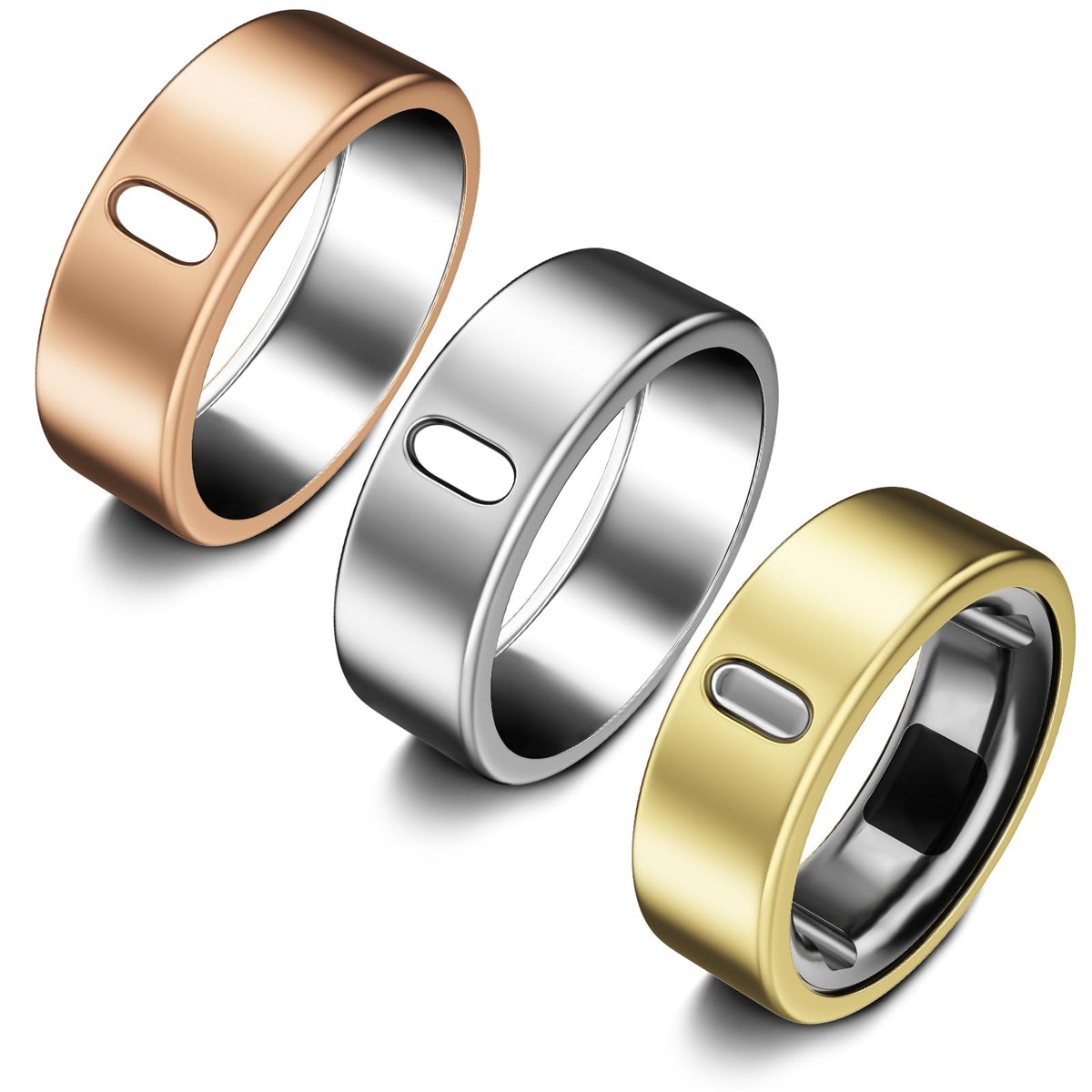 Oura ring 5 protector 3 pack Gold plated