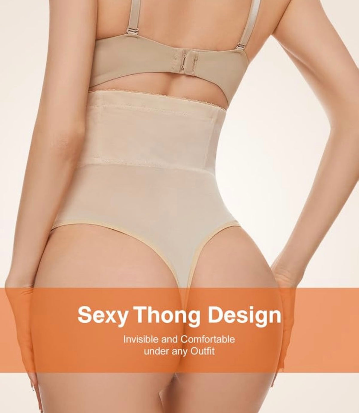 Tanga moldeadora de ropa interior con control de abdomen para mujer, cintura alta, faja moldeadora de cuerpo, faja de compresión dirigida
