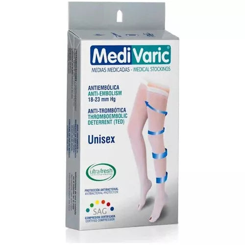 Medivari Media antiembolica muslos 18-23 mmHg
