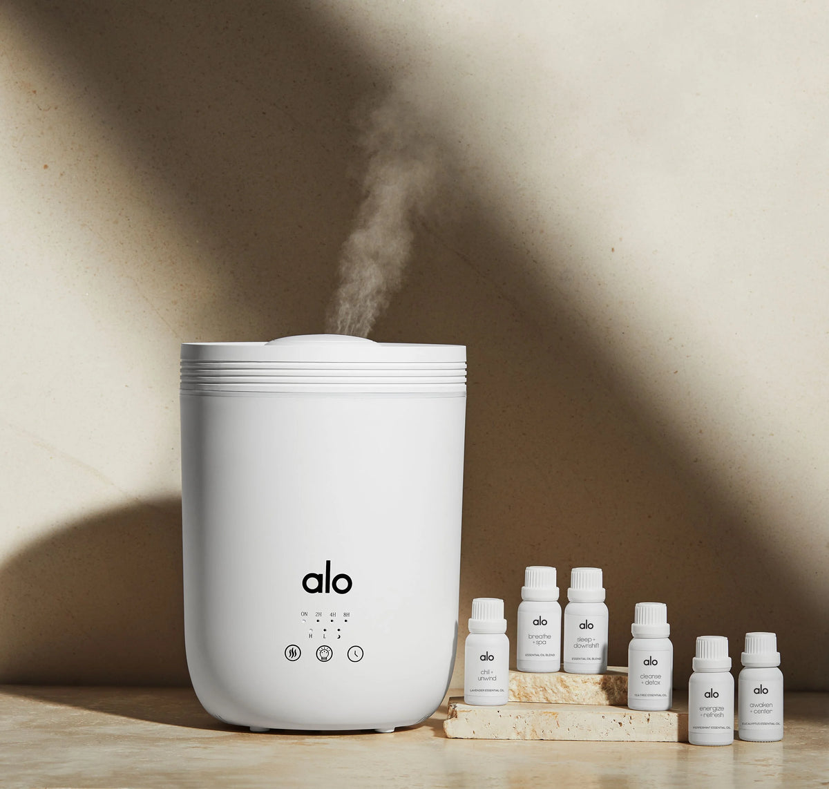 Aura diffuser Alo Yoga con kit aceites