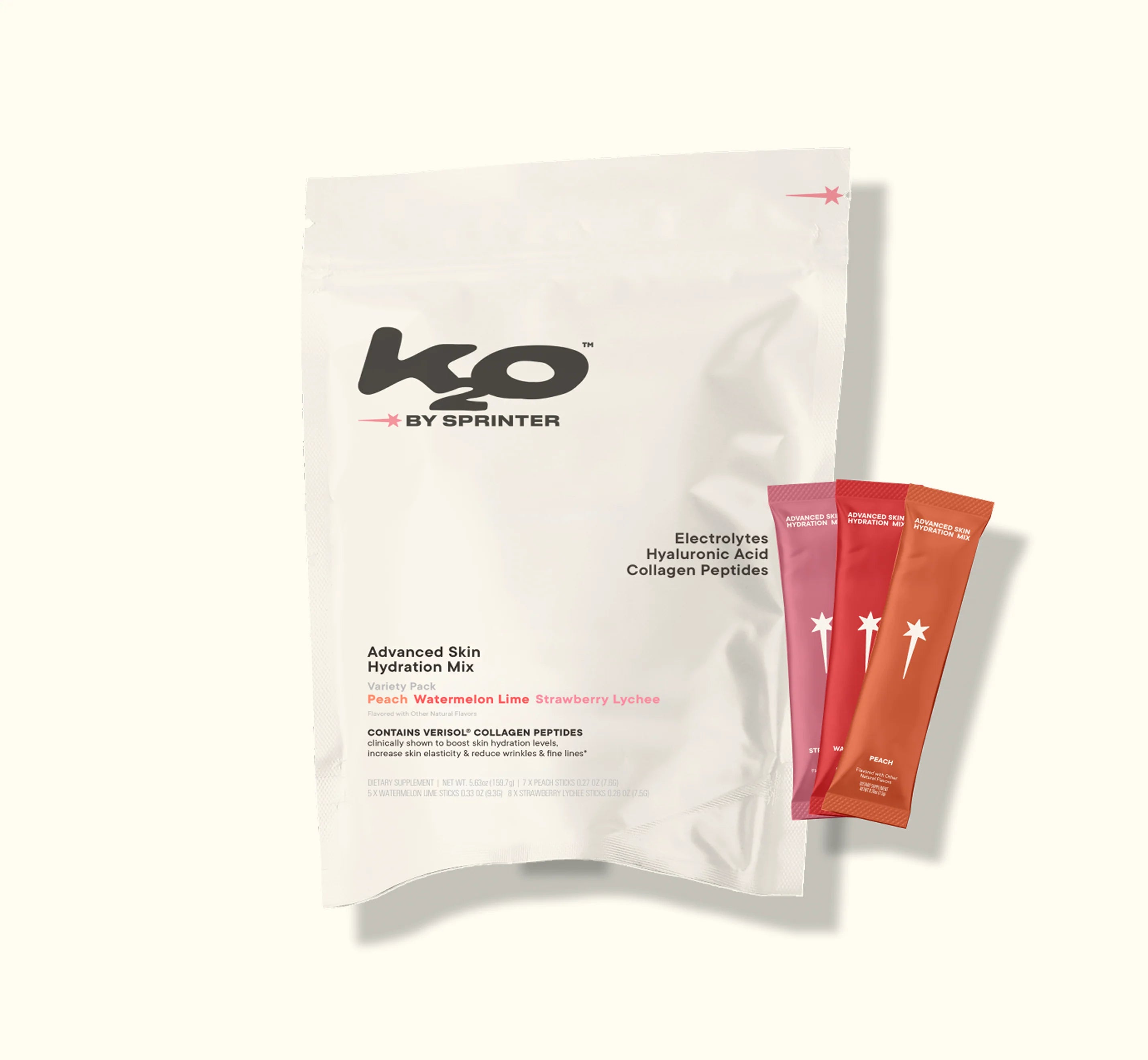 K2o by sprinter variety pack, 20 ct