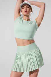 Alosoft Crop Finesse SS ALO YOGA