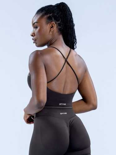 DFYNE, dynamic strappy top and leggings