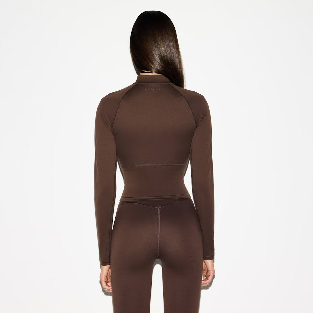 Matte Mock Full Zip Jacket NikeSKIMS