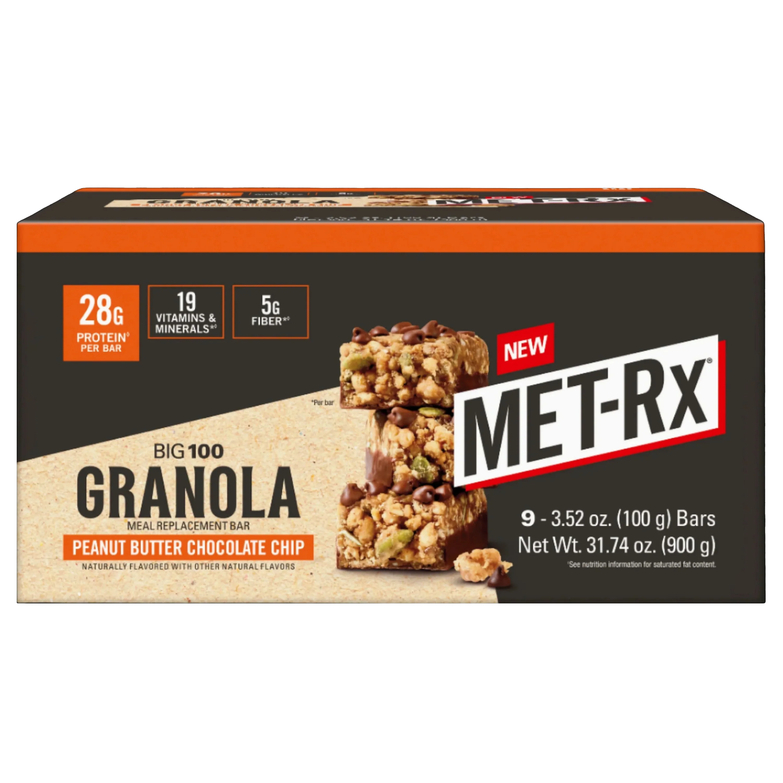 MET-Rx Big 100 Barra de proteína de granola