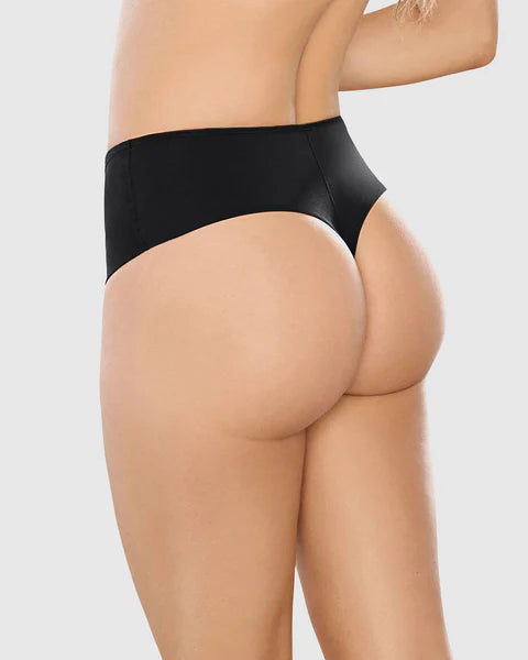 012766 Panty faja brasilera de control moderado en abdomen y cintura LEONISA
