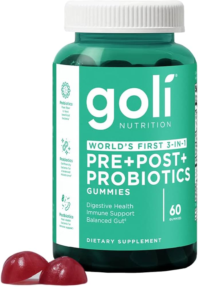 Goli Gomitas Pre+Post+Probióticos - 180 unidades