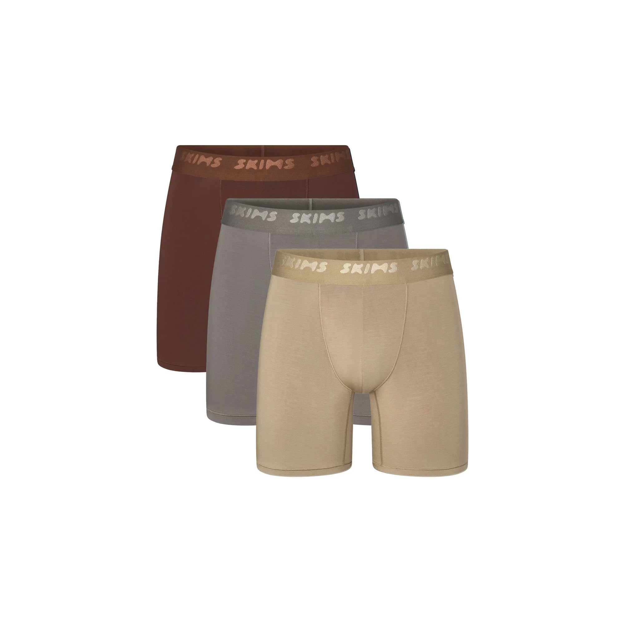 Skims stretch 3 pack boxer brief 3 inch