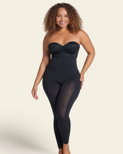012727  Panty faja invisible de tiro alto levanta cola LEONISA