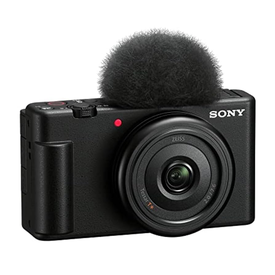 Sony ZV-1F Cámara de Vlog para creadores de contenido