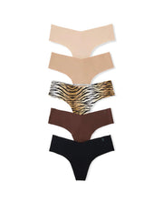 VS 5 pack thong invisibles