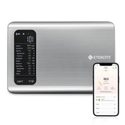Etekcity Smart Food Nutrition - Báscula de cocina digital para bajar de peso, hornear, cocinar, calculadora de calorías, macro, ceto, grande, acero inoxidable