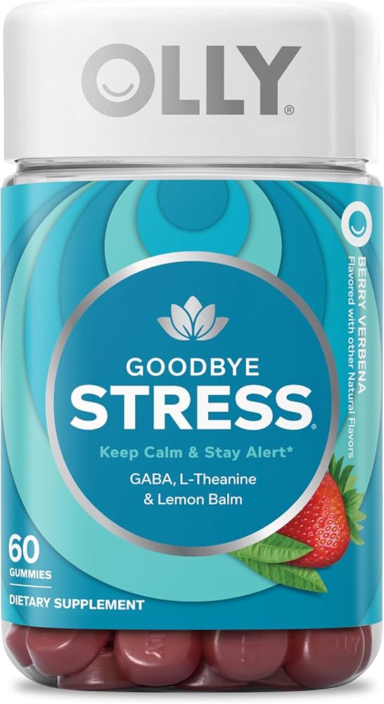 Olly, goodbye stress, 60 gomitas
