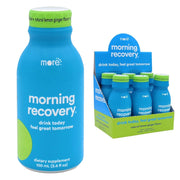 Morning Recovery de More Labs - Bebida desintoxicante del hígado con patente pendiente Sin cafeína, sin organismos genéticamente modificados, sin sabores artificiales Lemon Ginger