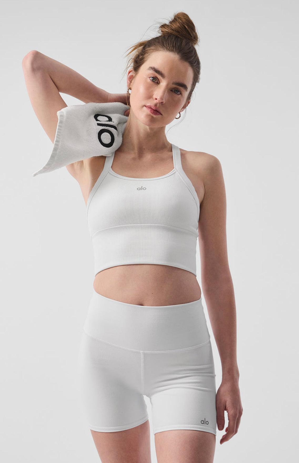 Seamless Ribbed Favorite Bra Tank ALO YOGA