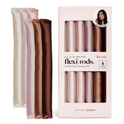 Kitsch flexi rods Hair rollers 6 pack