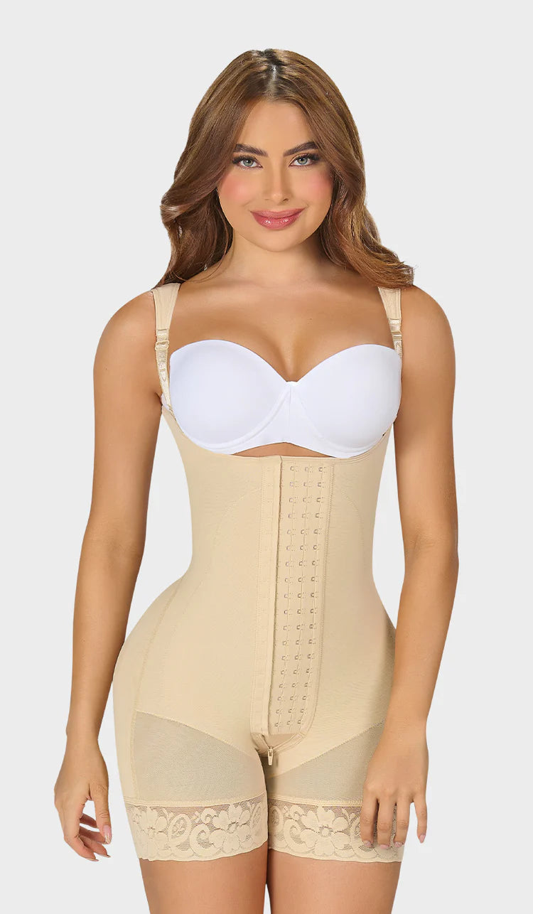 F-00463- Faja corta con refuerzo abdominal MyD