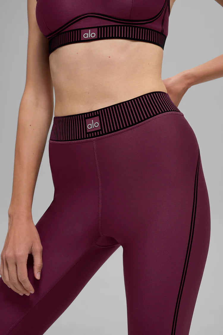 ALO Airlift High-Waist 7/8 Line Up Legging and bra